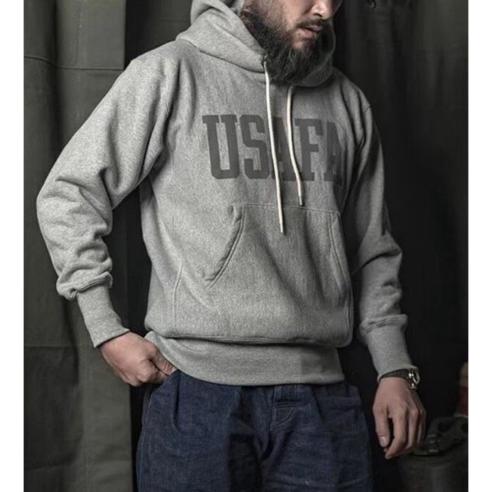 USA Ship NON STOCK Heavyweight Hooded Sweatshirt Men's Hoodie Cotton L 42-44